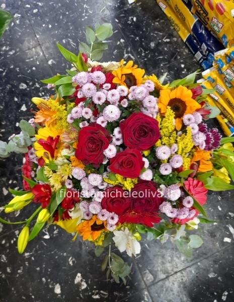 Bouquet misto di colori