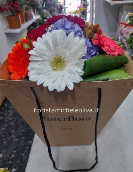 Bouquet in borsa