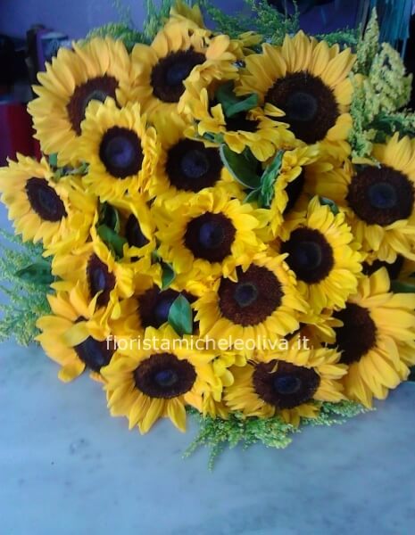 Bouquet Rosaria (Raggruppamento di girasol)